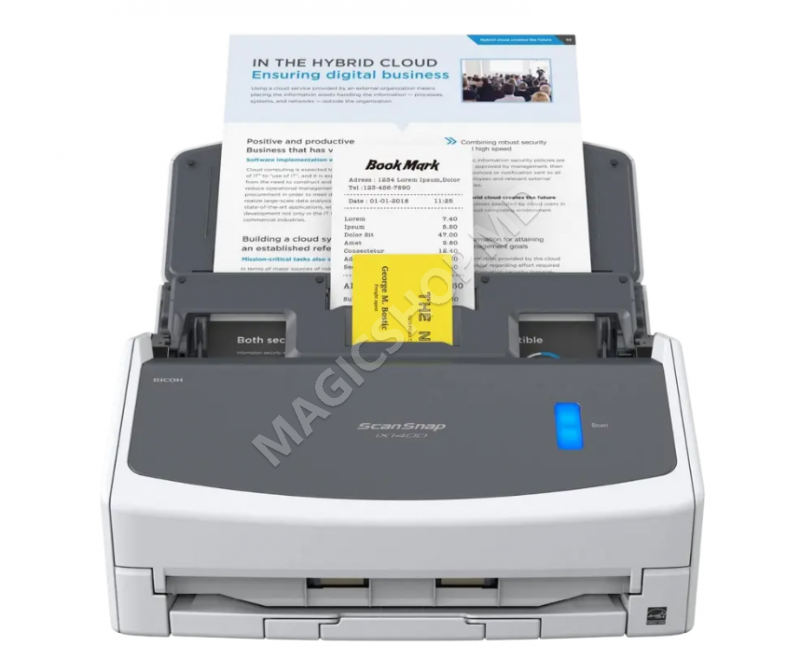 Потоковый Сканер Ricoh ScanSnap iX1400, A4, Белый